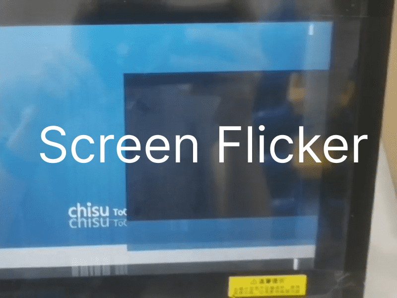 10.1″ Embedded All-in-One PC Screen flickers when shaking what to do?