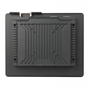 Fully enclosed 12 inch industrial computer all in one