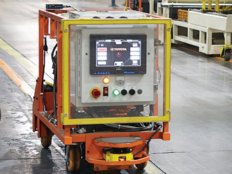 Computer industriale in soluzioni AGV Forklift