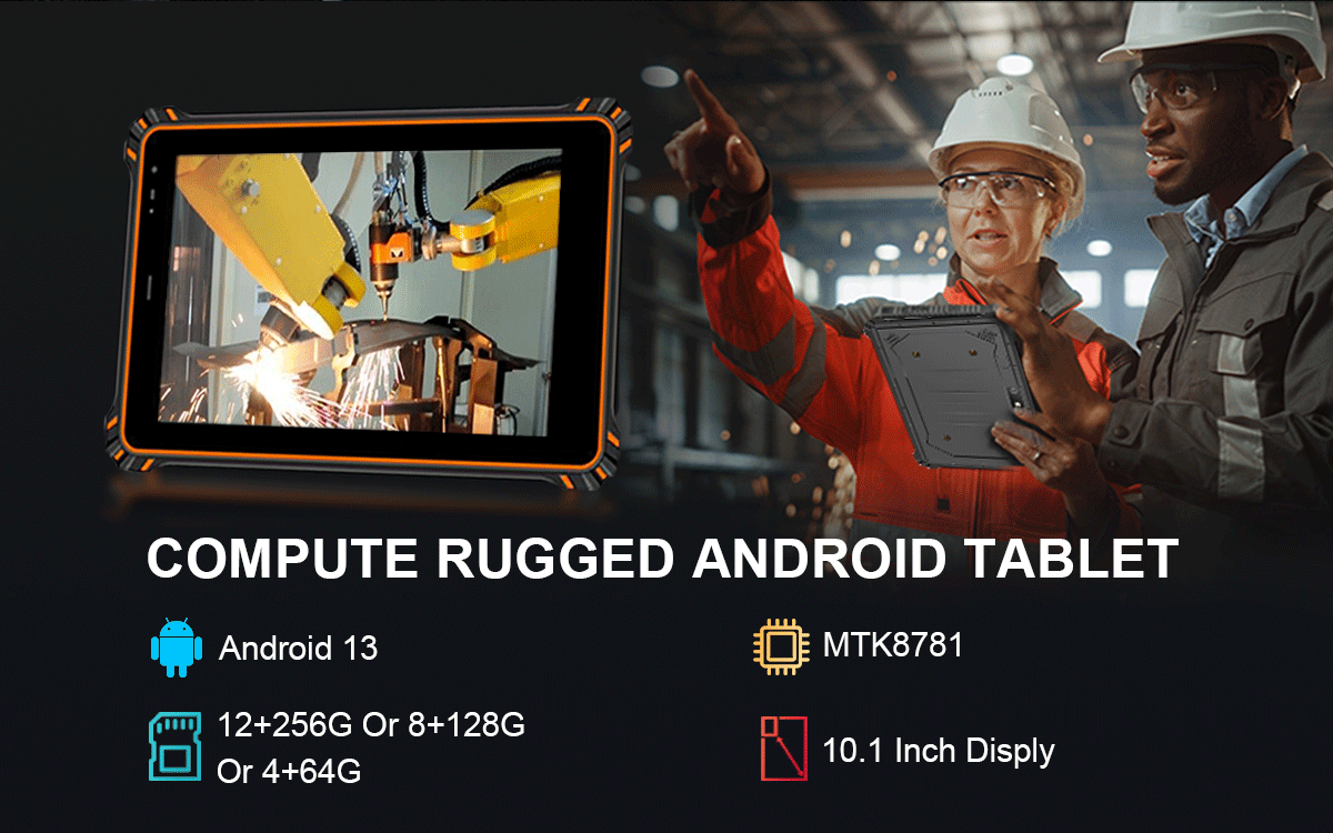 10 Inch Rugged Android 13 Tablet