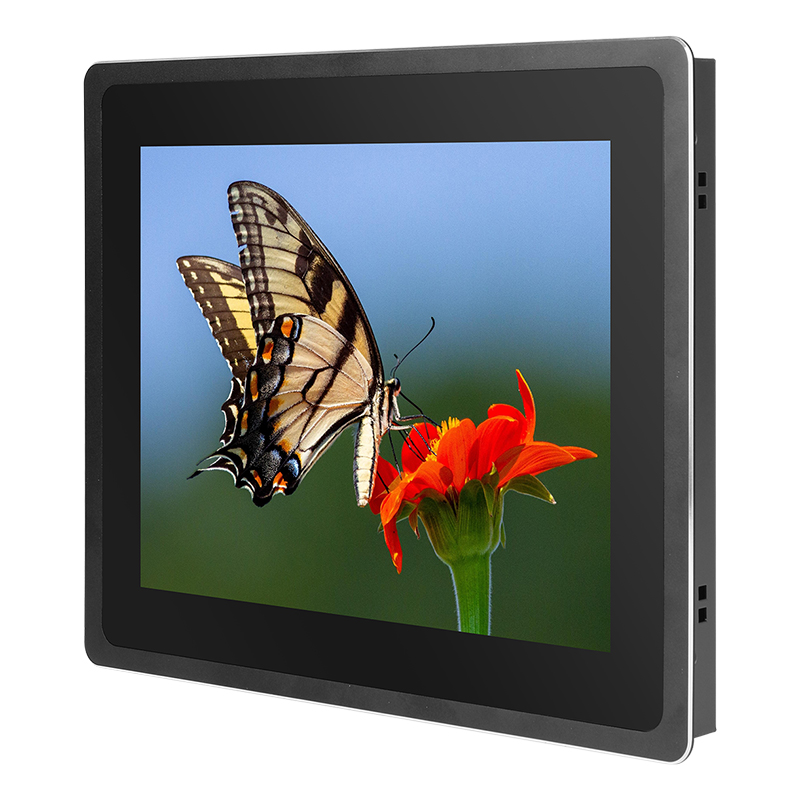10.1inch industrial display all-in-one with a slim bezel on the front2