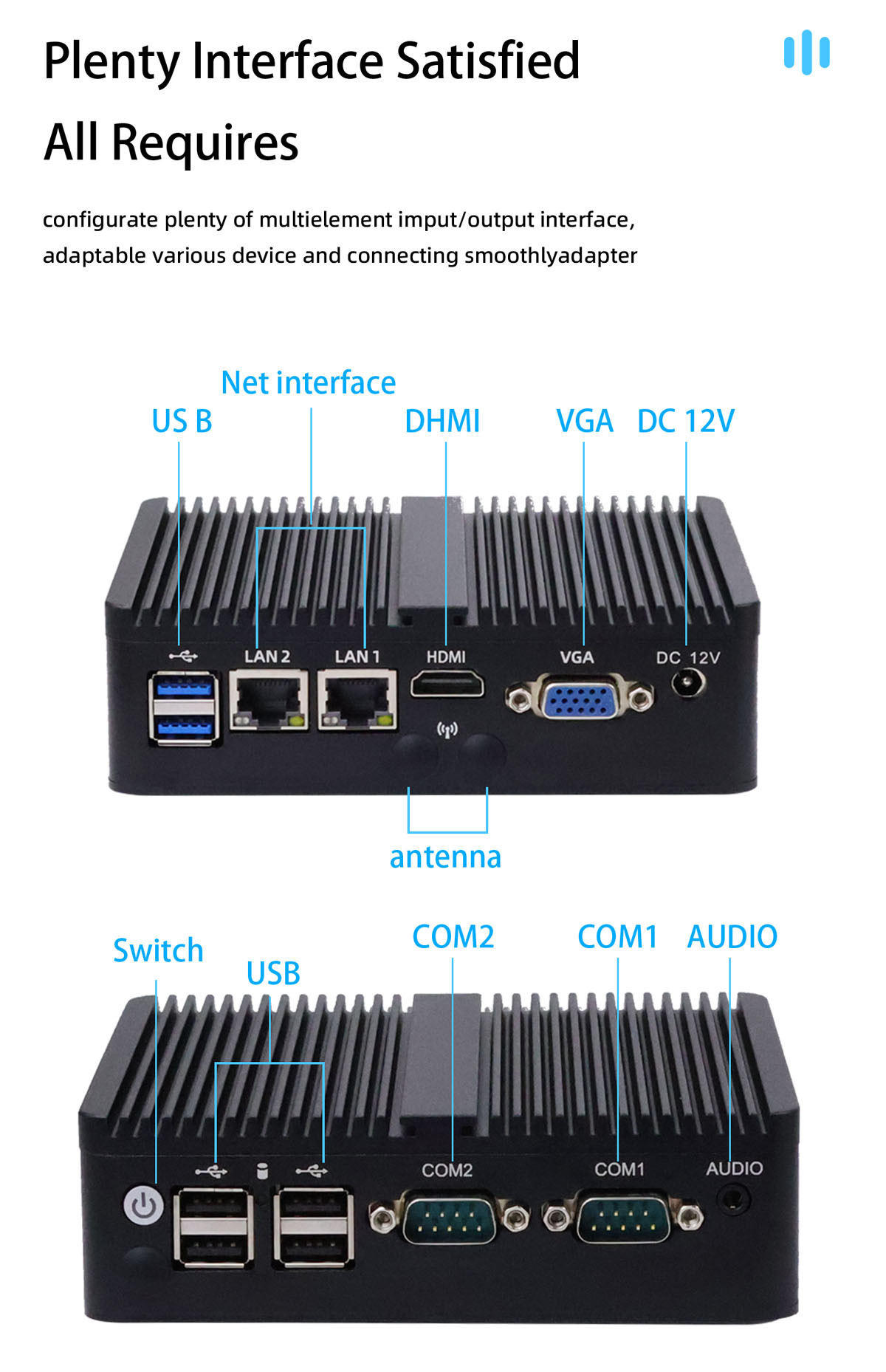 Industriële Mini PC's | Klein vorm faktor PC's-COMPT