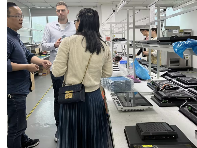 ustomers are very satisfied with our industrial panel pcs products after site visit
