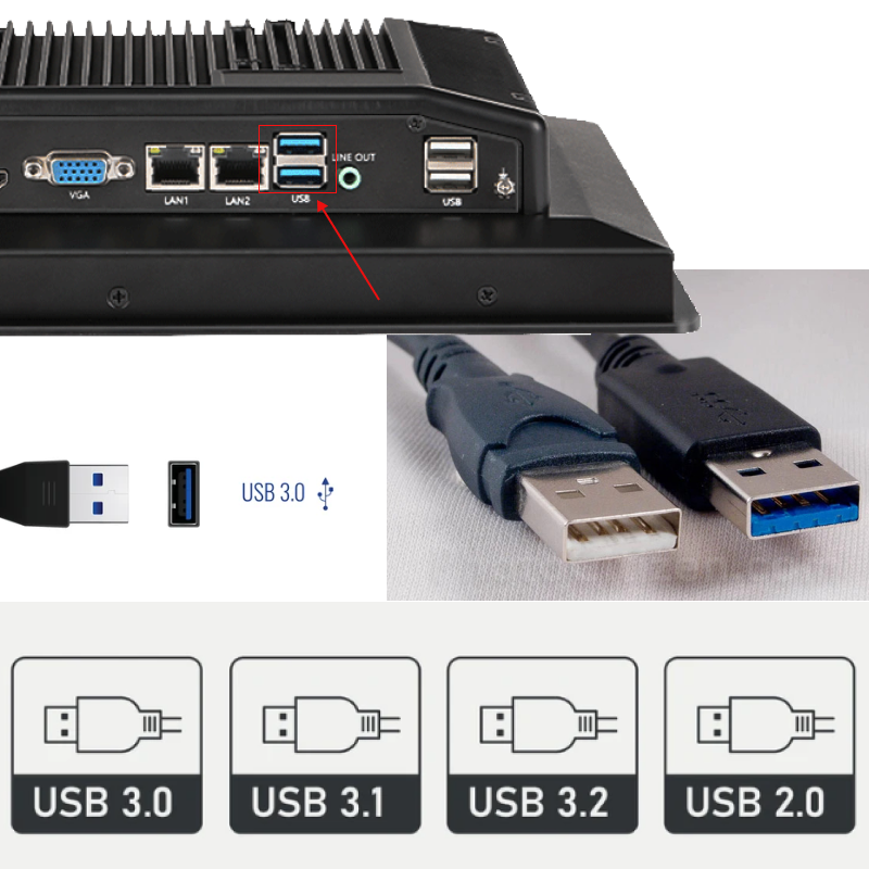 USB 2.0 3.0 interface