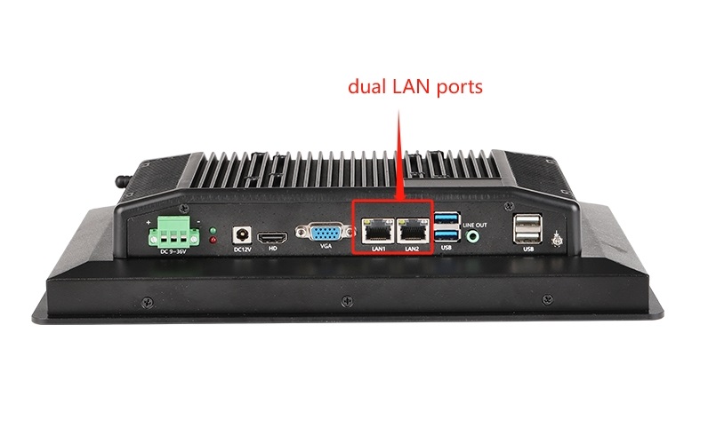 dual LAN ports